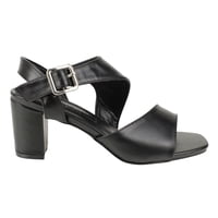 Sandalia New Walk Asimétrica Negra