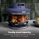 thumbnail image 5 of Freidora de aire Ninja Crispi Pro 6 en 1 de 6 qt, vidrio, 450 °F, 5 of 9