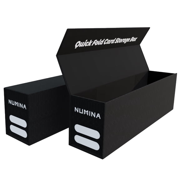 Cajas de Almacenamiento para Cartas NUMINA Paquete de 2 con Tapa Magnética