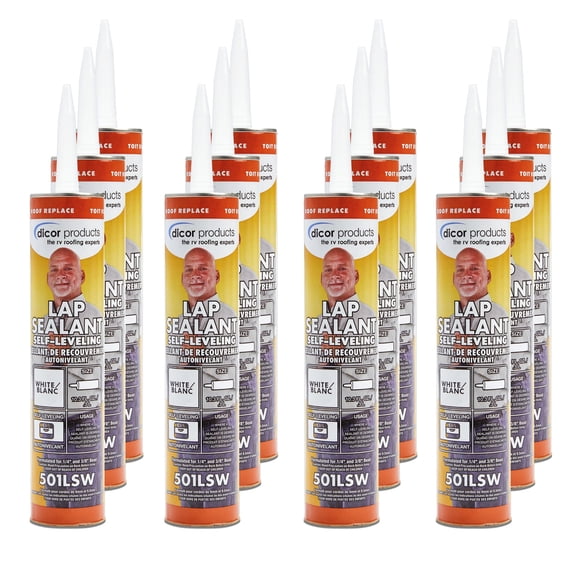 Sellador Dicor 501LSW-1, autonivelante, sin HAPS, 300 ml, blanco