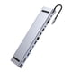 thumbnail image 2 of Hub USB Carcasa De Aluminio Fácil De Usar Portátil Con Puerto PD De 100 W Puertos Múltiples 12 Puertos, 2 of 5
