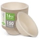 thumbnail image 1 of Cuencos De Papel Compostables 16 Oz 150 Tazones Desechables, 1 of 9