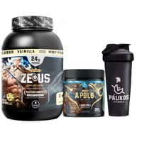Palikos Fitness - Proteina Zeus Complex 1Kg Vainilla + Creatina Apolo 300G + Shaker