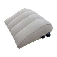 Bothyi - Almohada De Cuña Inflable, Cómoda Almohada Elevadora De Piernas Para Acampar En Avión Y Leer