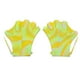 thumbnail image 2 of Guantes De Natación Palmeados Buceo Surf Natación De Regazo Ajustable Guantes Acuáticos Amarillo Claro, 2 of 5