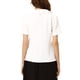 thumbnail image 3 of INSPIRA CHIC Blusa con Cuello Peter Pan para Mujeres Regreso a Clases Jacquard Floral Manga Corta Abullonada Kawaii Talla XL Blanca, 3 of 7