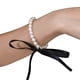 thumbnail image 1 of Collar De Perlas De Imitación Estilo Retro, Elegante Y Sencillo, Con Lazo, Hecho A Mano., 1 of 5