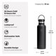 thumbnail image 3 of Botella de agua Hydro Flask 620 ml aislada a prueba de fugas blanca, 3 of 8