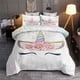 thumbnail image 1 of Cute Unicorn For Girlss Quilt Duvet Cover Set Children Pillowcase Kids3-Piece Bedding Set, 1 of 5