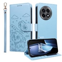 Funda Billetera Foxdock Compatible Con Oneplus 13R 5G, Diseño Perrito Tierno, Ranuras Para Tarjetas Y Soporte Plegable