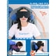 thumbnail image 4 of Almohada de viaje SARISUN para aviones con máscara de ojos azul moteado, 4 of 7