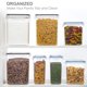 thumbnail image 5 of Contenedores de almacenamiento de alimentos PANTRYSTAR herméticos de 2,5 L (84,5 oz), 3 unidades, 5 of 6