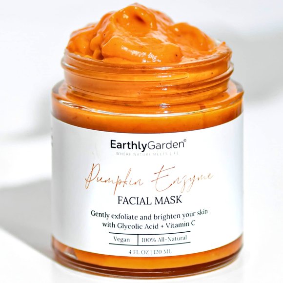 Mascarilla Exfoliante Enzimática de Calabaza EarthlyGarden 120 ml