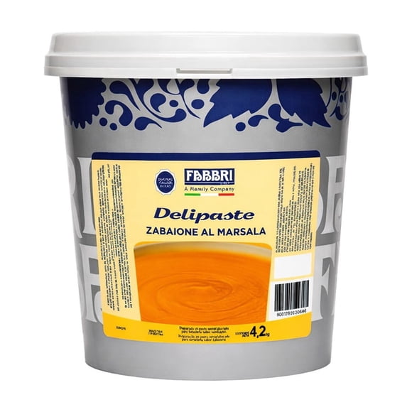 Balde Pasta Concetrada Zabaione Al Marsala 4.2 Kg