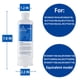 thumbnail image 3 of Filtro de agua PhilyMex DA97-17376B (paquete de 3) para Samsung RF23R6201SR (/AA), RF27T5241SR (/AA), RF27T5501SR (/AA), RF29A9671SR (/AA), RS27T5200SG (/AA), RF29A9771SR (/AA), 3 of 6