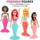 thumbnail image 4 of Bath Toys Liberty Imports Mermaid Princess Wind Up, paquete de 4 unidades, 4 of 7