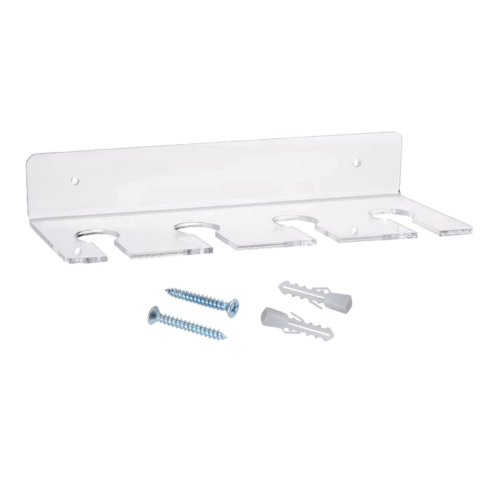 Magideal - Soporte Para Colgar Copas De Vino, Soporte Simple Para Copas De Vino, Soporte Acrílico Para Colgar Copas De Champán Para Bar De Cocina , Claro