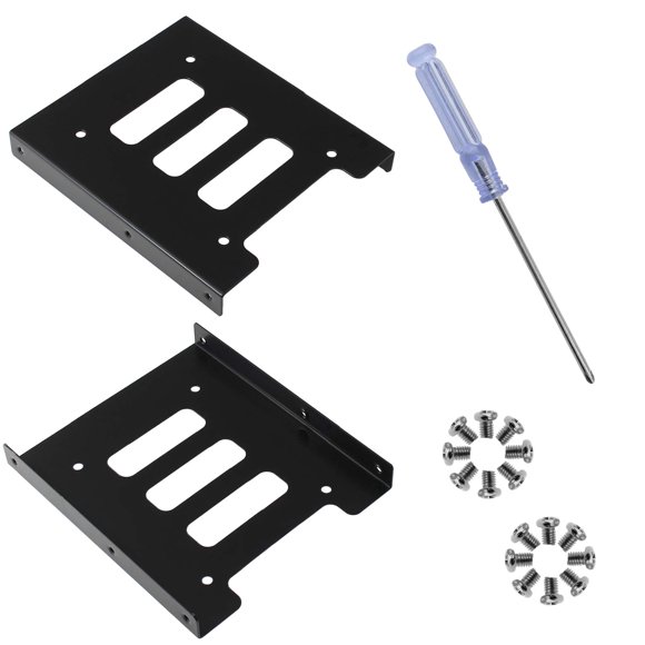 Soporte de montaje PHITUODA de metal 2.5" a 3.5" (2 unidades)