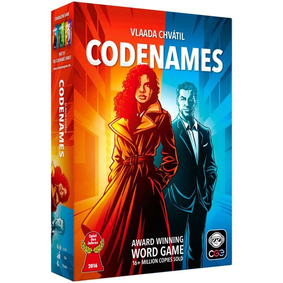 Juego de mesa de estrategia Codenames CGE 50 piezas