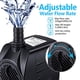 thumbnail image 3 of Bomba de fuente CWKJTOP 900L/H sumergible 15W para acuario, 3 of 7