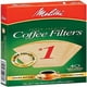 thumbnail image 1 of Filtros de Café Melitta 620122#1 Color Marrón Natural Paquete de 40, 1 of 2