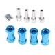 thumbnail image 4 of 12mm Hex Hub 15-25mm Combinador de adaptador de extensión para RC Crawler Blue -25mm, 4 of 5