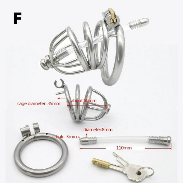 Chastity Cage Men Metal Sissy Lockable Chastity Belt Male Bondage Bdsm Cock Cage Penis Rings Adults Couple Sex Toys For Man