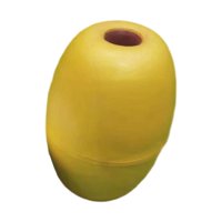 Magideal - Flotador De Ancla Para Canoa Y Kayak, Flotador De Aguas Profundas, Boya De Ancla En Forma De Aceituna, Bola De Cuerda Para Muelle, Navegación, Natació Amarillo