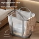 thumbnail image 2 of Bolso De Malla Con Manijas Cesta De Lavandería Plegable Bolso De Lavandería Plegable Bolso De Playa Plegable Transpirable Bolsos De Viaje De Ahorro De Espacio (1 Gris), 2 of 3