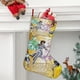 thumbnail image 2 of Mobile Suit Gundam SEED Freedom Tema: Calcetines de Navidad, fino lino blanco para colgar en escaleras y chimenea, decoración navideña para el hogar, regalo de Navidad. 45cm × 32cm, 2 of 5