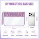 thumbnail image 2 of Neceser BuyCard de PVC transparente con parche de chenille, 2 of 3