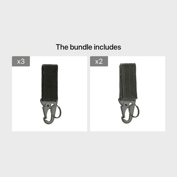 Upgrade Your Outdoor Experience with our 1pc Buckle Mountaineering Key Chain - Perfect for Hiking, Camping, and Hunting!