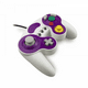 thumbnail image 2 of Control con Cable AARONMEI para GameCube Wii NGC Blanco Púrpura, 2 of 3