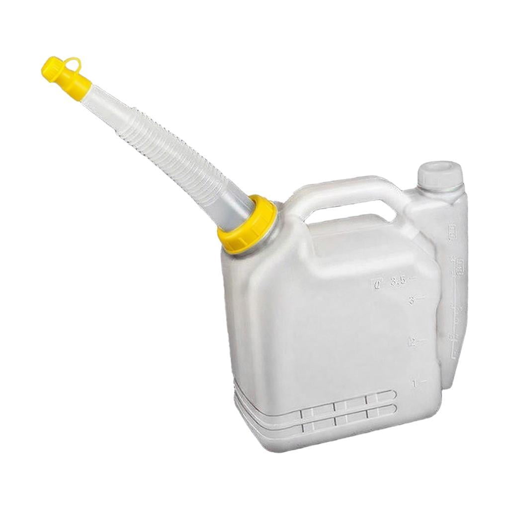 Magideal - Botella Medidora De Aceite Para Motores Portátiles De Dos Tiempos Recipiente Para Mezcla Precisa De Combustible Con Boquilla Pp Engrosado Adecuada Pa 3 Litros