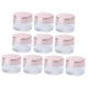 thumbnail image 4 of 10x Envases Cosméticos Vacíos Frasco De Crema De Vidrio Para Bálsamo Labial Loción De Sombra De Ojos 10g, 4 of 5