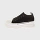 thumbnail image 5 of Zapatilla Lona Negro Vía Franca, 5 of 5