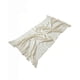 thumbnail image 2 of Manta Con Flecos Y Tejido De Rombos En Relieve Color Blanco, 2 of 4