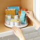 thumbnail image 5 of Organizador Lazy Susan YouCopia Crazy Susan con 3 compartimentos sin BPA, 5 of 8