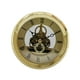 thumbnail image 2 of Inserto De Reloj De Cuarzo Con Números Romanos Y Esfera De 103 Mm/4,06 Pulgadas Con Borde Dorado, 2 of 3