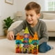thumbnail image 3 of Juego Bloques Magneticos Construccion 78 Piezas Educativo blanco, 3 of 6