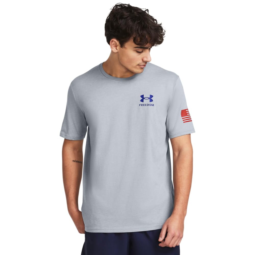 Camisa Under Armour New Freedom Flag Para Hombre, 5xl