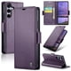 thumbnail image 1 of CaseMe tipo cartera Samsung Galaxy S25 Plus 5G con cierre magnético, RFID, tarjetero, soporte, carga inalámbrica, 1 of 5