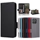 thumbnail image 2 of Funda Cartera para Motorola MOTO Edge Gen 6 Tapa Flip con Ranuras y Soporte Negro, 2 of 5