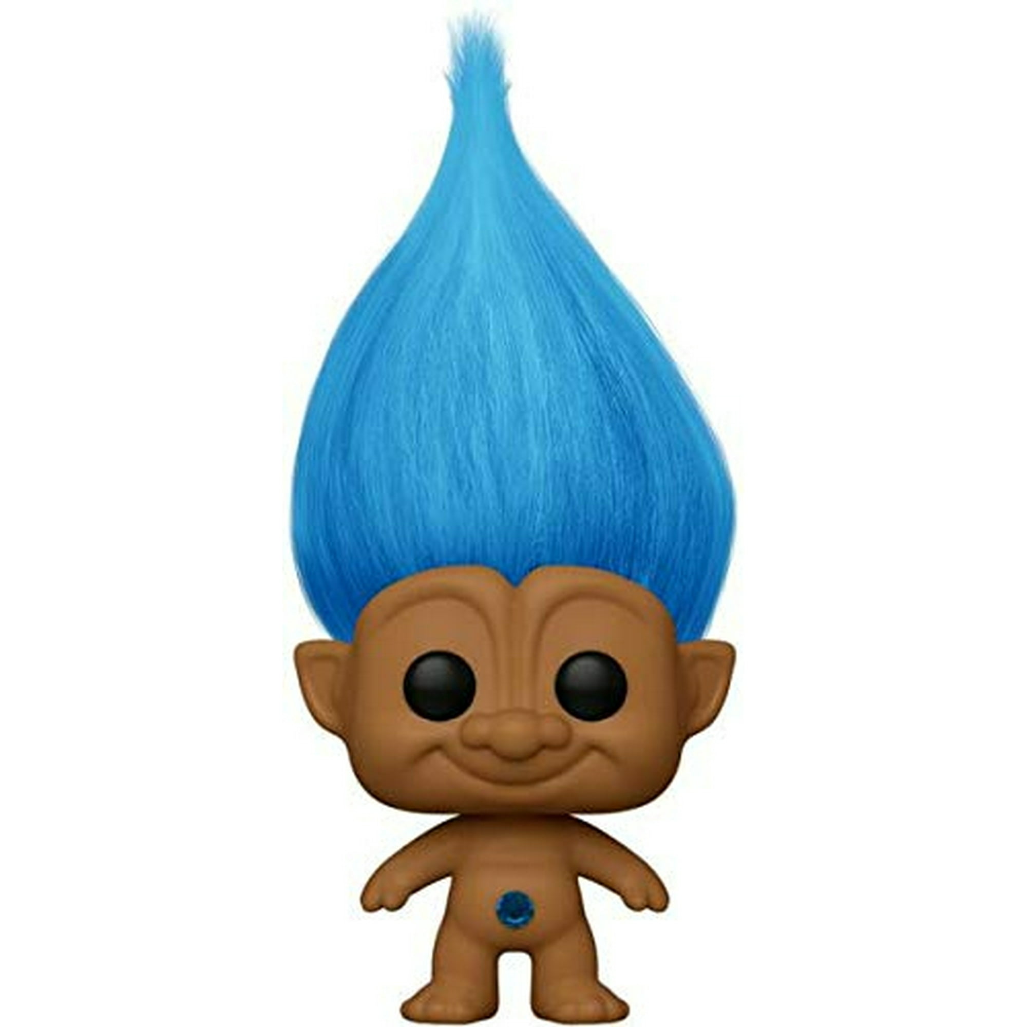 ¡funko Pop! Trolls - Trolls De La Buena Suerte - Troll Azul Con Cabello Azulado - B&n Excl Funko Pop
