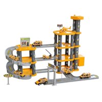 Dblue - Set Armable Pista Autos 3 Niveles Estación Rescate Dbg1702