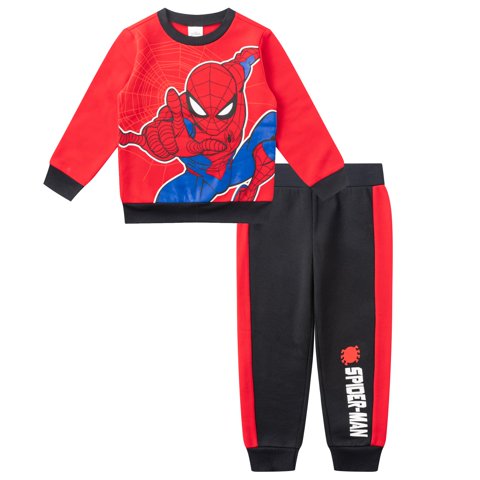 Conjunto De Sudadera Y Pantalón Para Niños Marvel Spider-Man 2 Piezas