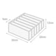 thumbnail image 2 of Organizador De Cajon Para Ropa Interior, Sostenes De Malla, 2 of 5