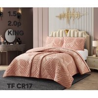 Aladdins Shop - Cobertor De Verano 2 Plazas Plumon Ligero Polialgodón Hojas Palo Rosa