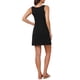 thumbnail image 3 of INSPIRE CHIC Vestido de Noche sin Mangas para Mujer con Sujetador Incorporado Cuello en U Vestido de Dormir de Viscosa Ajuste Suelto Ropa de Casa Mini Vestido L Negro, 3 of 6