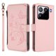thumbnail image 2 of Funda Cartera Mariposa para [Xiaomi 15 Pro] con Soporte y Cremallera Rosa, 2 of 6
